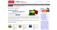 Desktop Screenshot of genuine-cmos-battery.com
